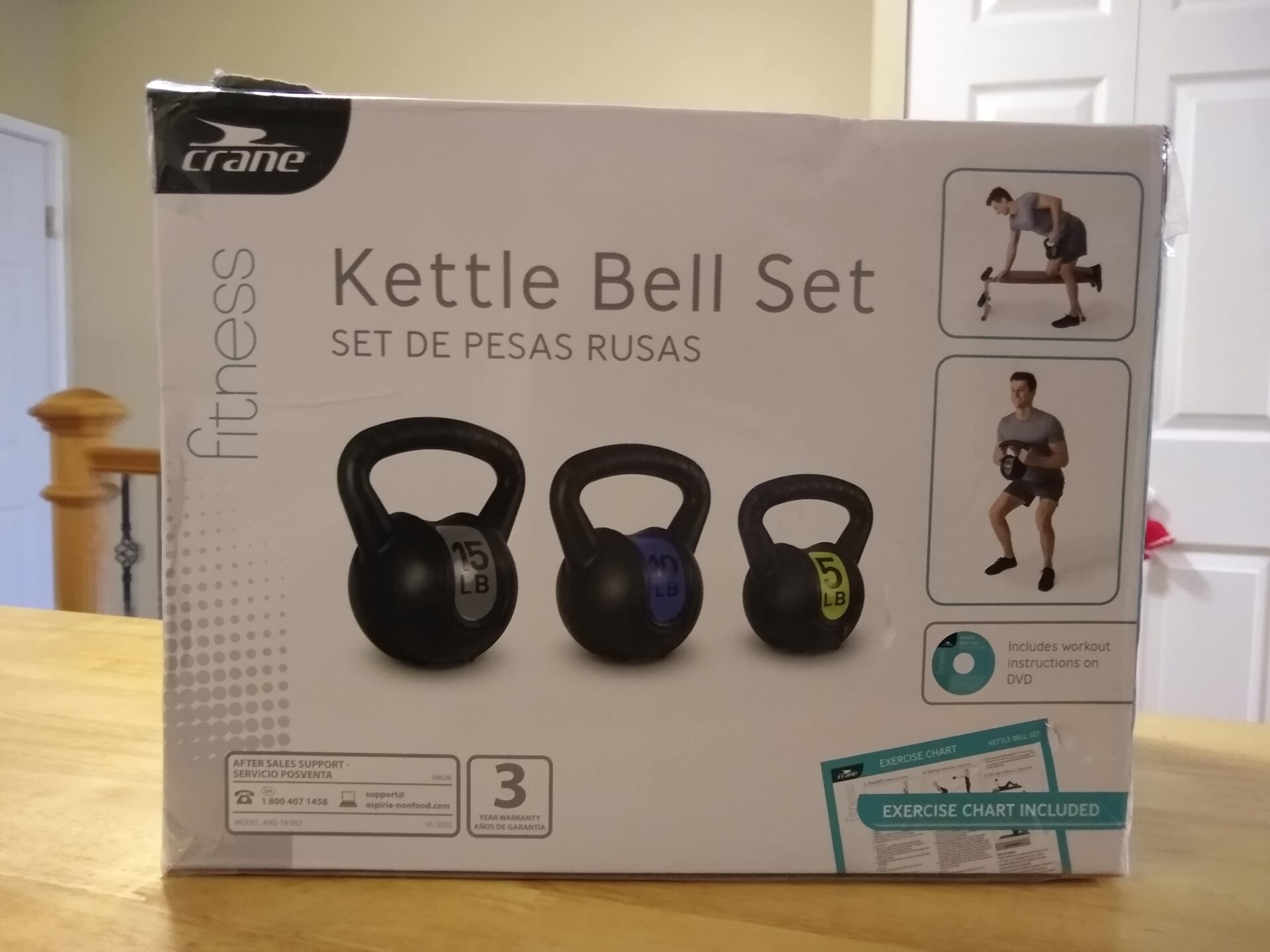 Crane Kettlebell Set - KibrisPDR