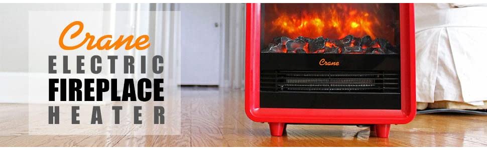Detail Crane Mini Fireplace Heater White Nomer 13
