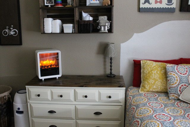 Detail Crane Mini Fireplace Heater White Nomer 17