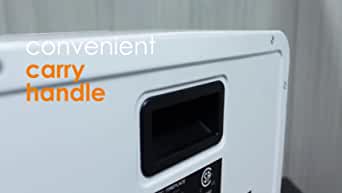 Detail Crane Mini Fireplace Heater White Nomer 24
