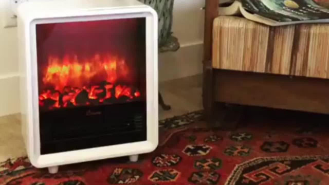 Detail Crane Mini Fireplace Heater White Nomer 8