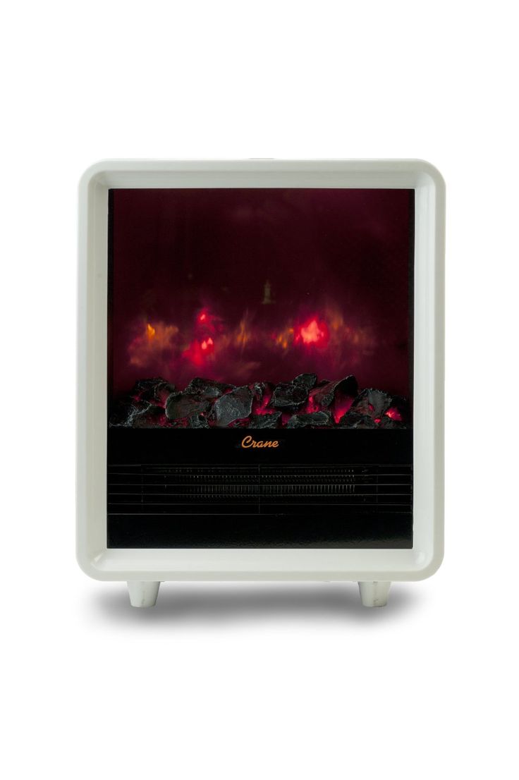 Detail Crane Mini Fireplace Heater White Nomer 10