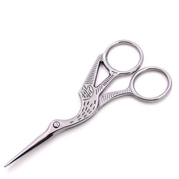 Detail Crane Sewing Scissors Nomer 18