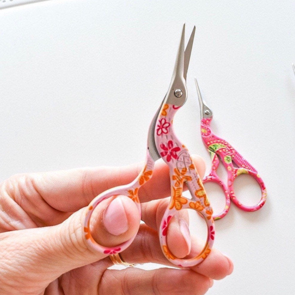 Detail Crane Sewing Scissors Nomer 41