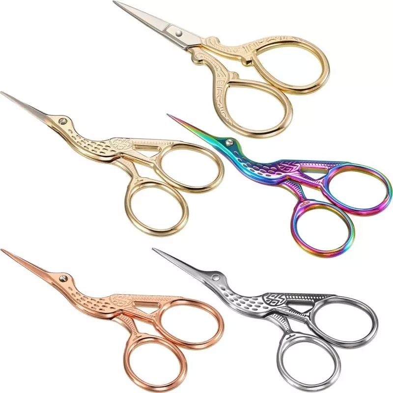 Detail Crane Sewing Scissors Nomer 52