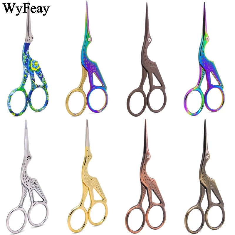 Detail Crane Sewing Scissors Nomer 58