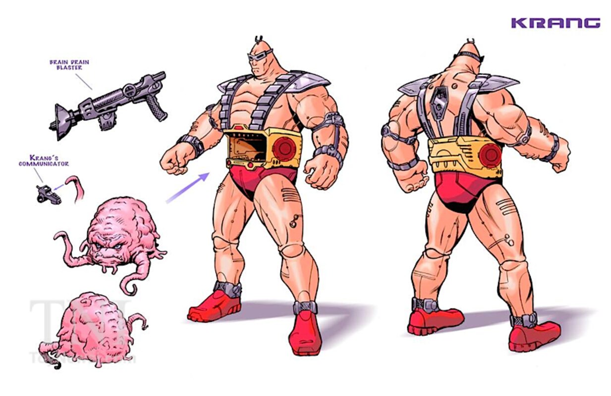 Detail Crane The Brain Ninja Turtles Nomer 53