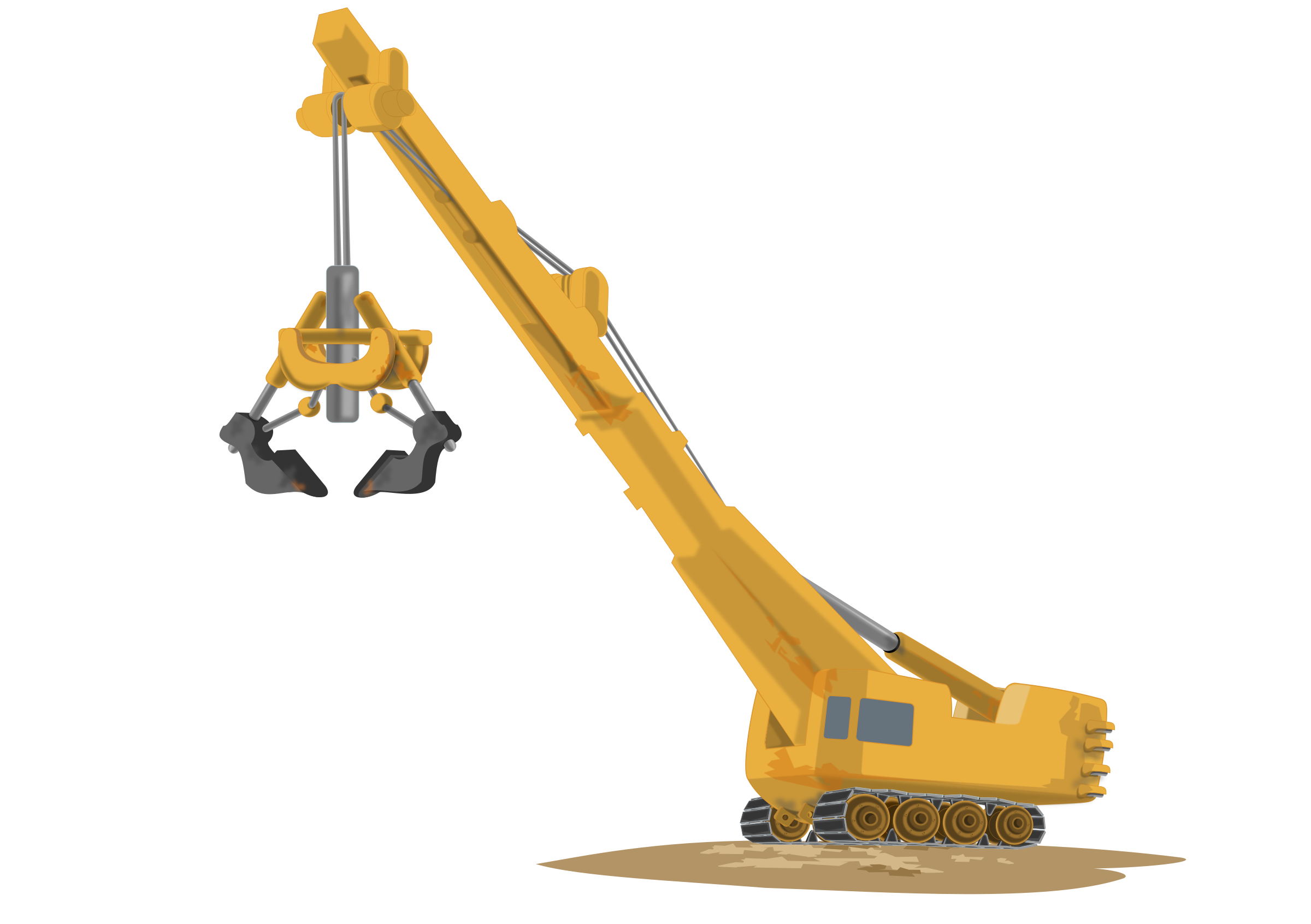 Detail Crane Transparent Nomer 7