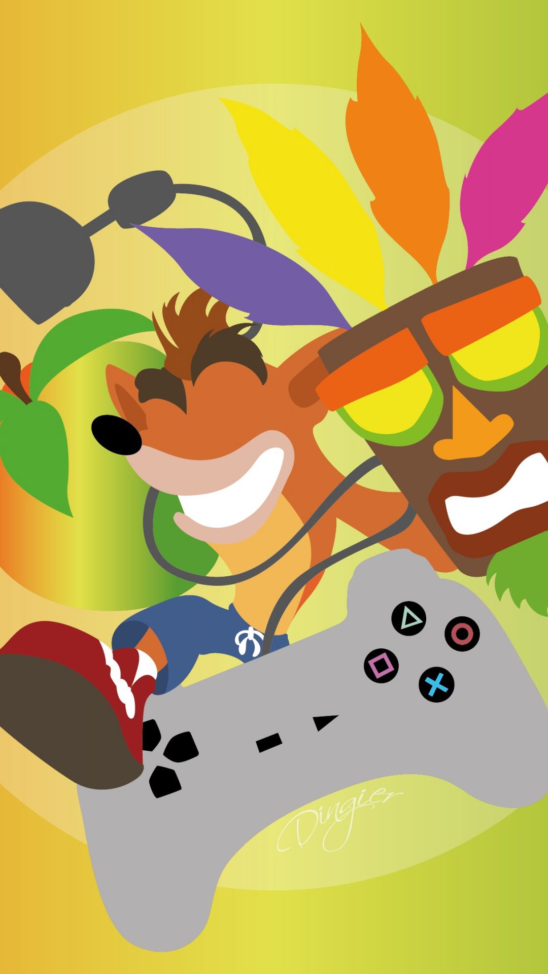 Download Crash Bandicoot Wallpaper Nomer 35