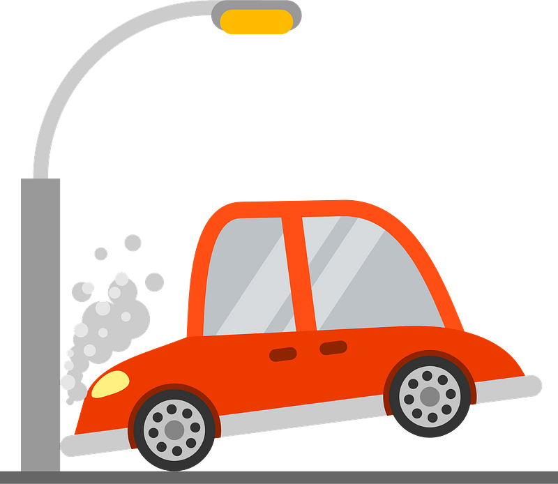 Detail Crashed Car Clipart Nomer 23