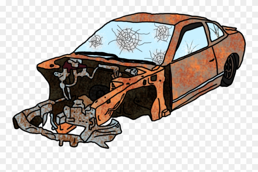 Detail Crashed Car Transparent Nomer 39