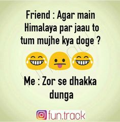 Detail Crazy Friends Quotes Funny In Hindi Nomer 26