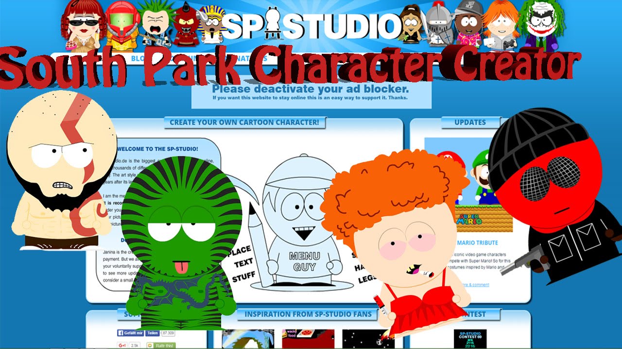 Detail Creat South Park Characters Nomer 10