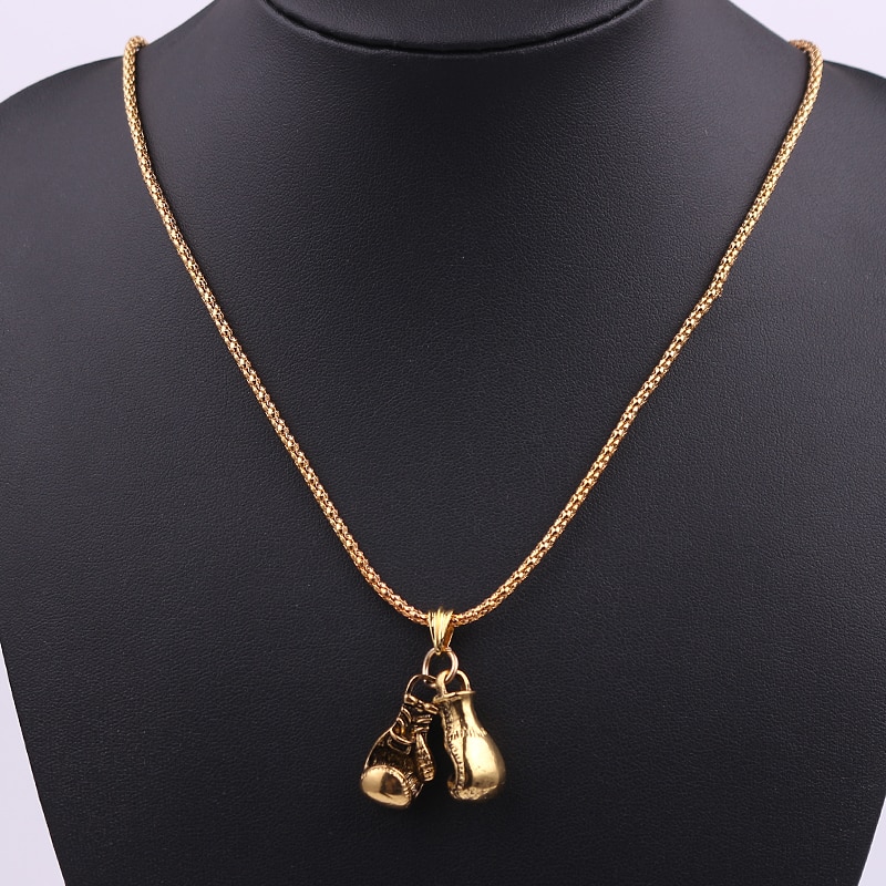 Detail Creed Boxing Glove Necklace Nomer 13