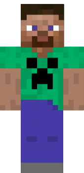 Detail Creeper Steve Minecraft Gambar Nomer 20