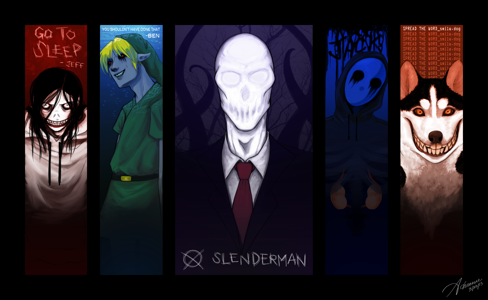 Detail Creepypasta Slenderman Wallpaper Nomer 36