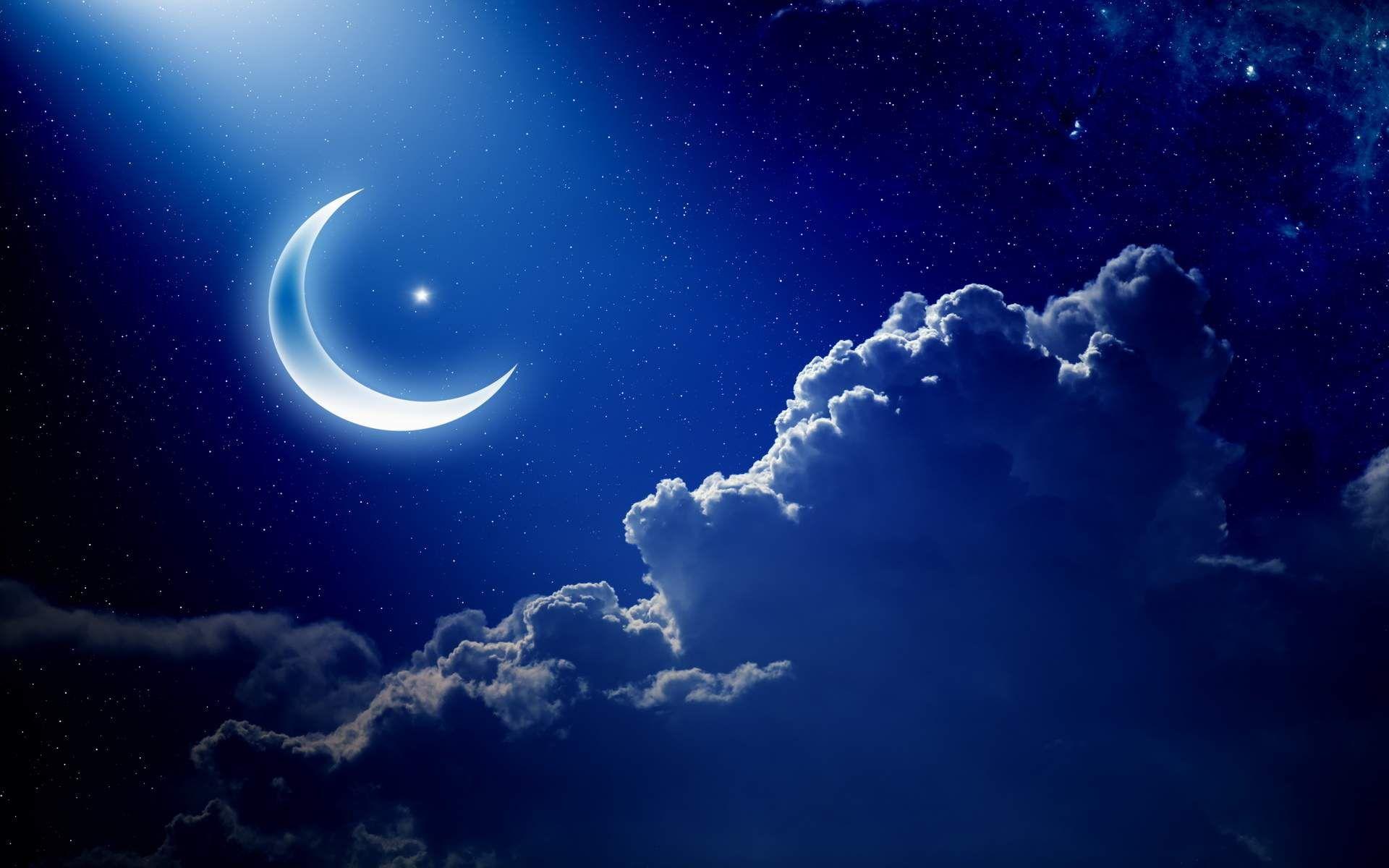 Detail Crescent Moon Wallpaper Nomer 4