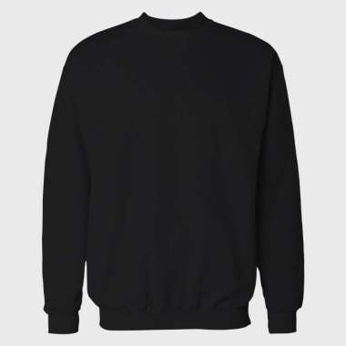 Detail Crewneck Hitam Polos Depan Belakang Nomer 3