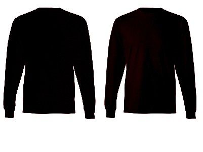 Detail Crewneck Hitam Polos Depan Belakang Nomer 4