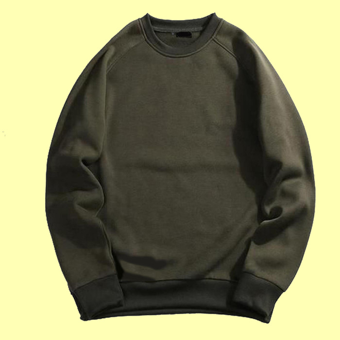 Detail Crewneck Hitam Polos Depan Belakang Nomer 34