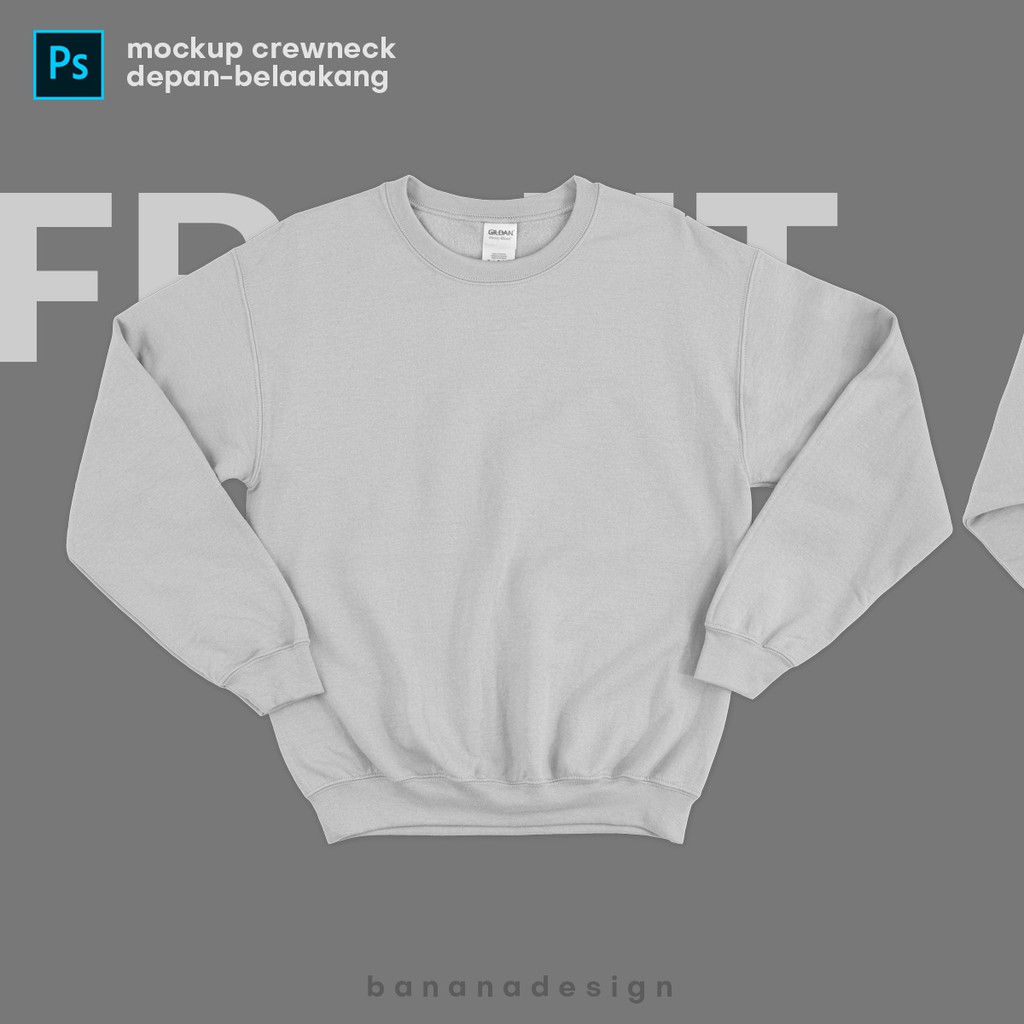 Detail Crewneck Polos Depan Belakang Png Nomer 27