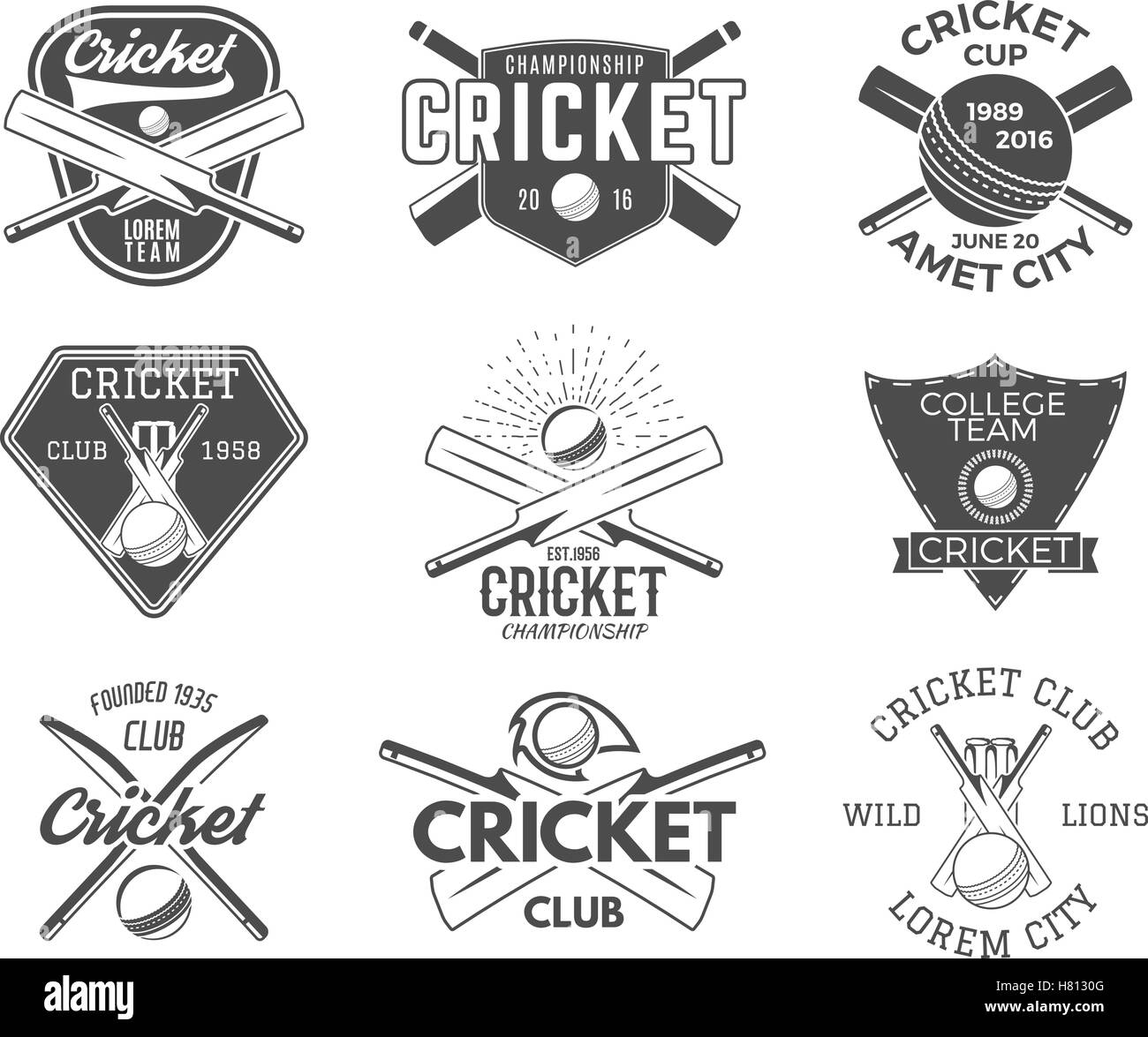 Detail Cricket Logo Nomer 43