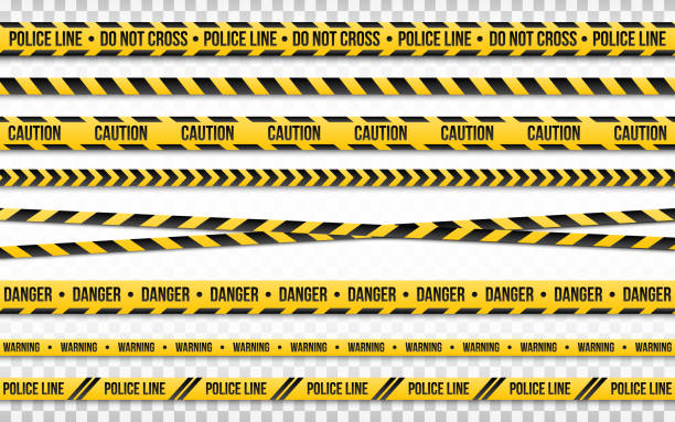 Detail Crime Tape Clipart Nomer 11