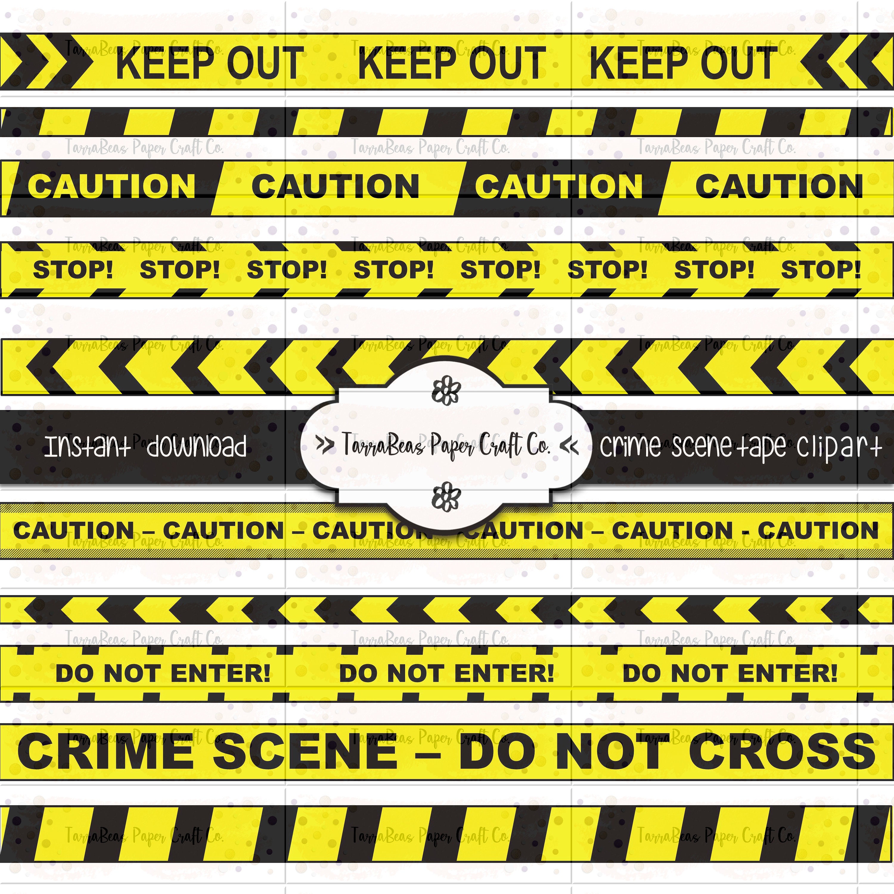 Detail Crime Tape Clipart Nomer 32