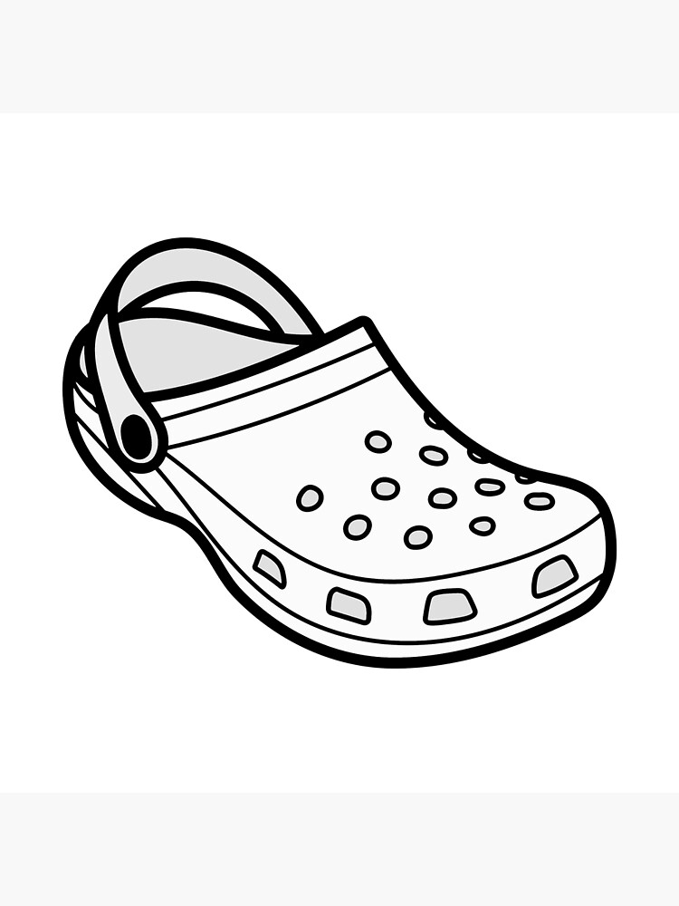 Croc Shoe Clipart - KibrisPDR