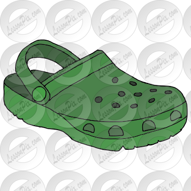 Detail Croc Shoe Clipart Nomer 55