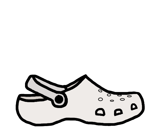 Detail Croc Shoe Clipart Nomer 56