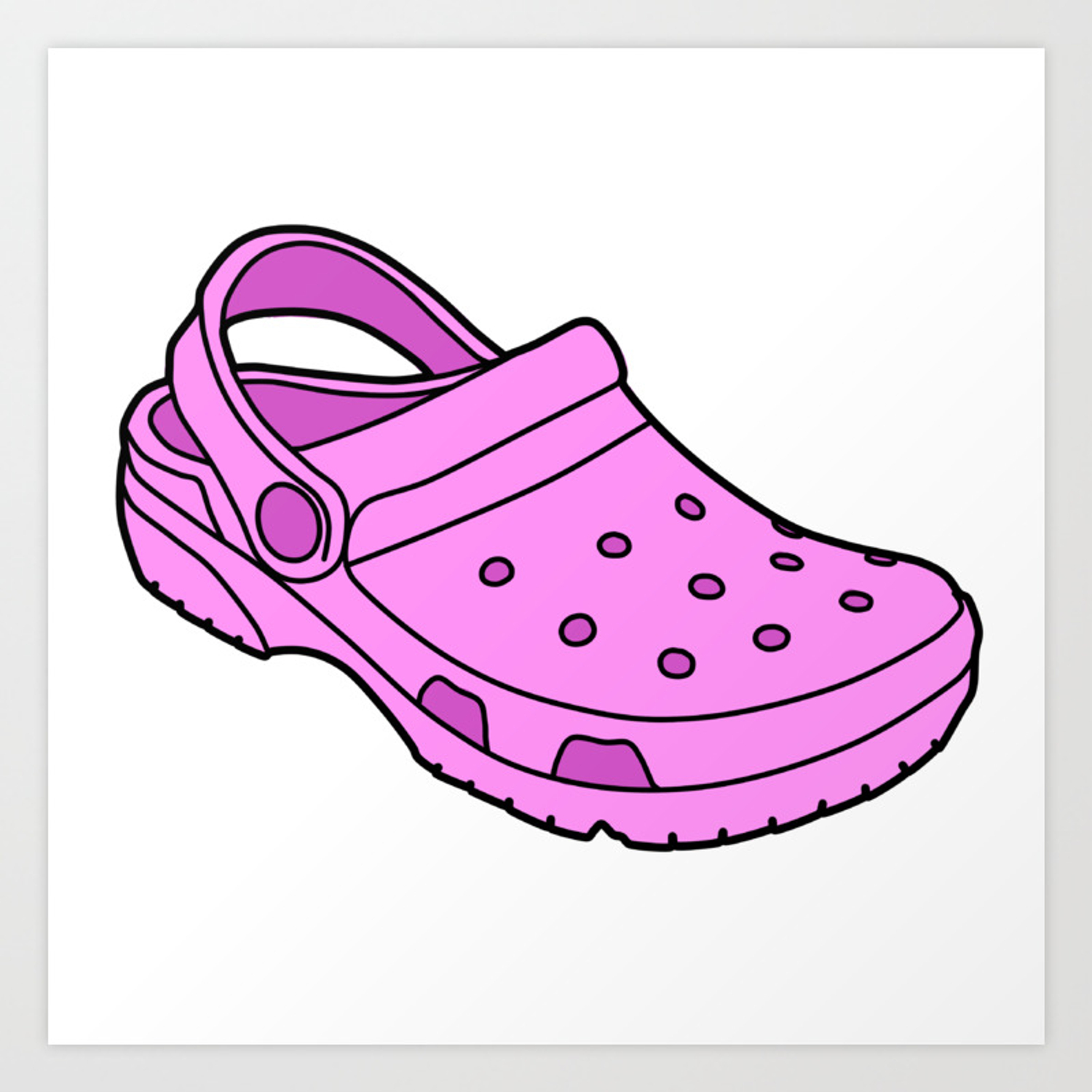 Detail Croc Shoe Clipart Nomer 7