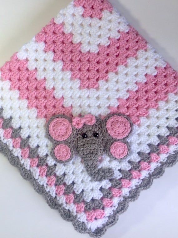 Detail Crochet Selimut Bayi Nomer 8