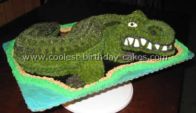 Detail Crocodile Cake Pan Nomer 21