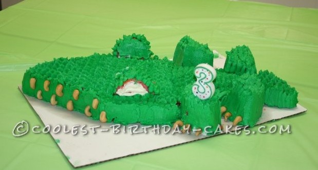 Detail Crocodile Cake Pan Nomer 26