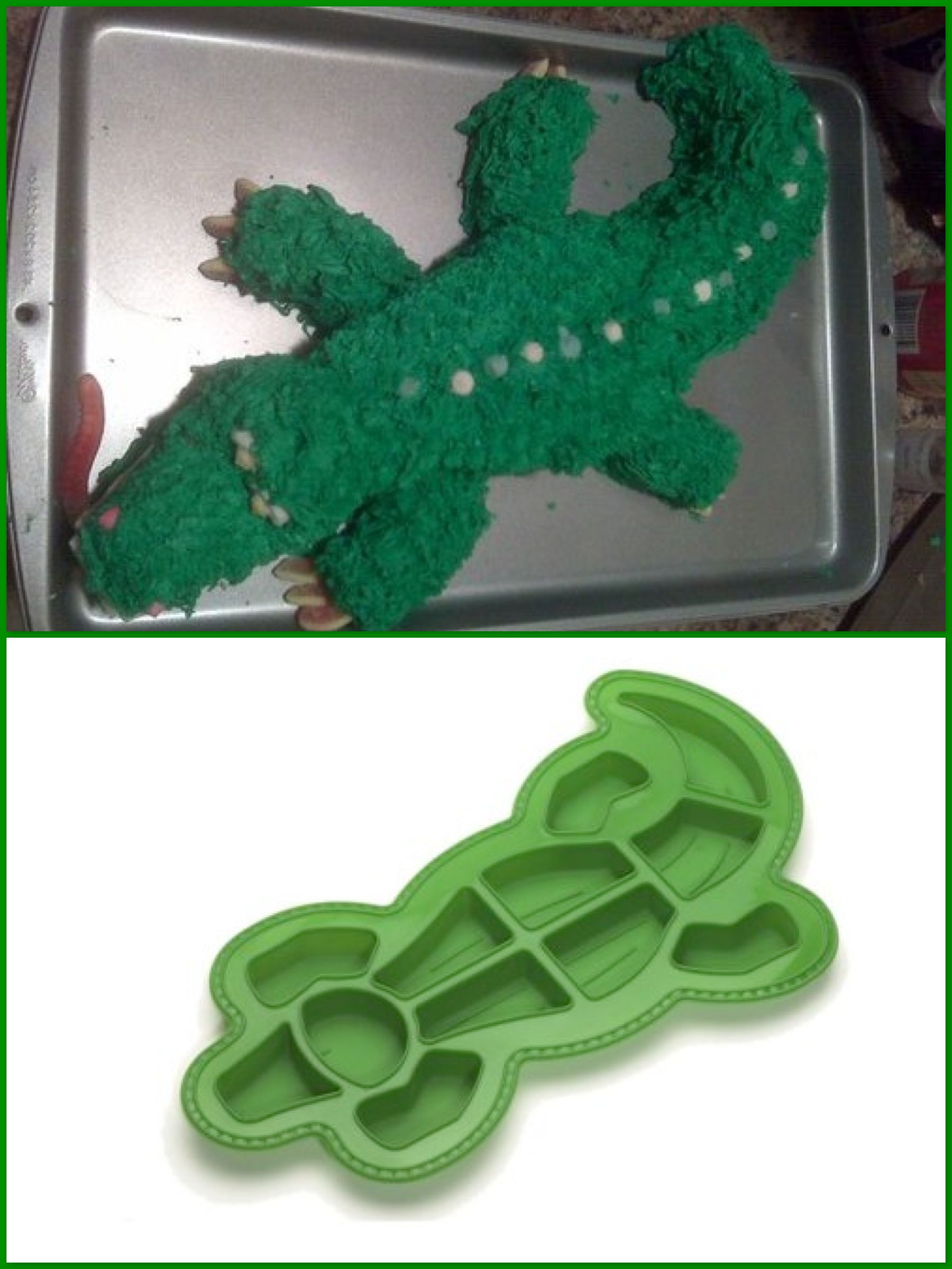 Detail Crocodile Cake Pan Nomer 6