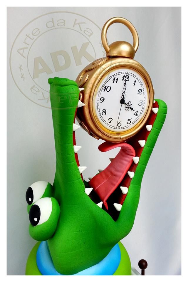 Detail Crocodile Clock Peter Pan Nomer 21