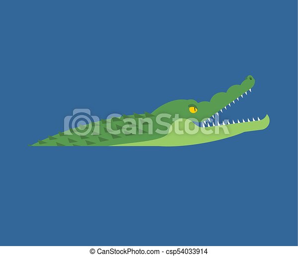 Detail Crocodile In Water Clipart Nomer 51