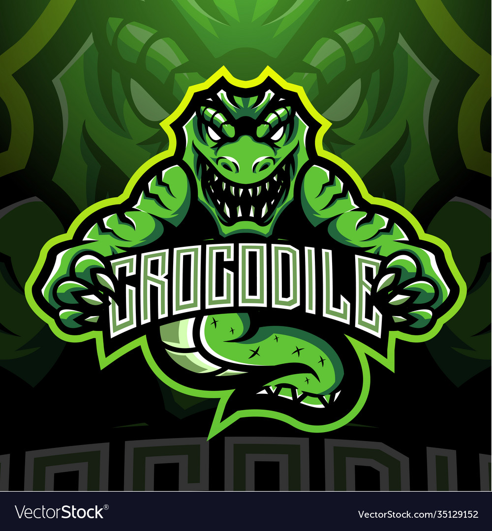 Crocodile Logo Vector - KibrisPDR