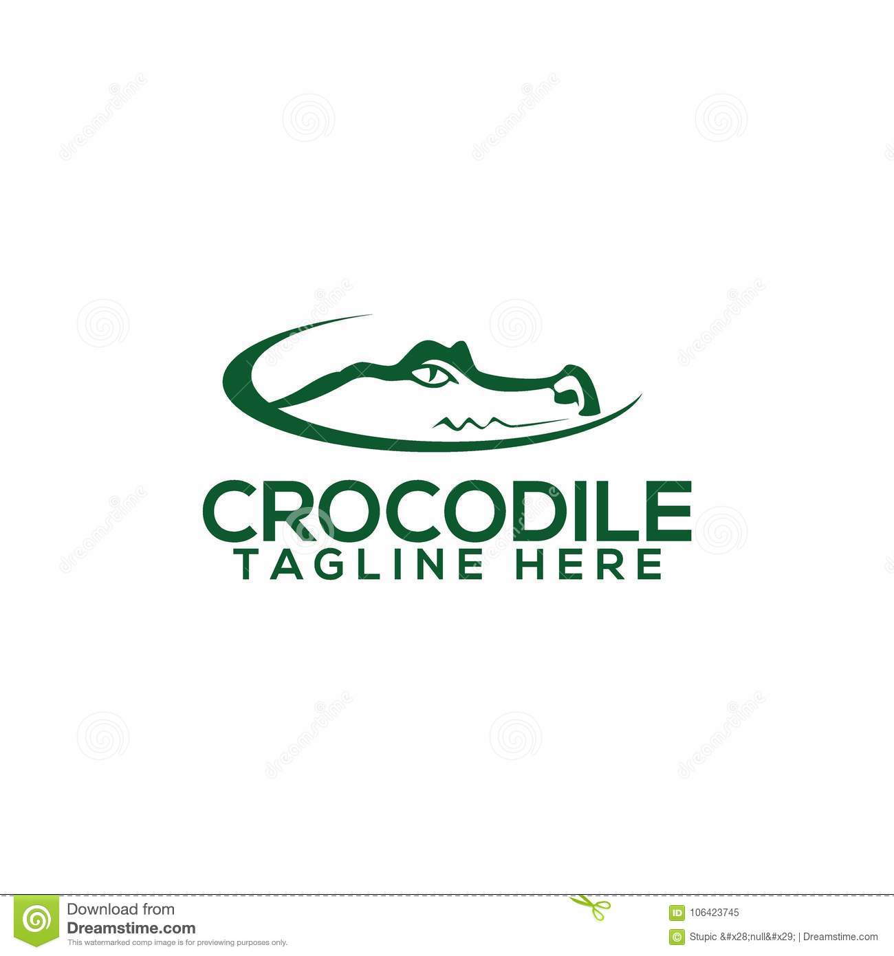 Detail Crocodile Logo Vector Nomer 36