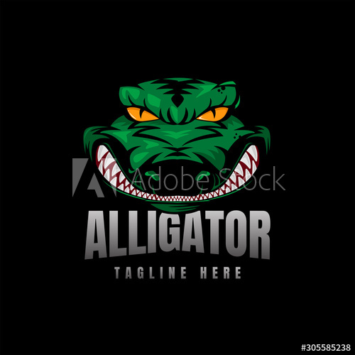 Detail Crocodile Logo Vector Nomer 5