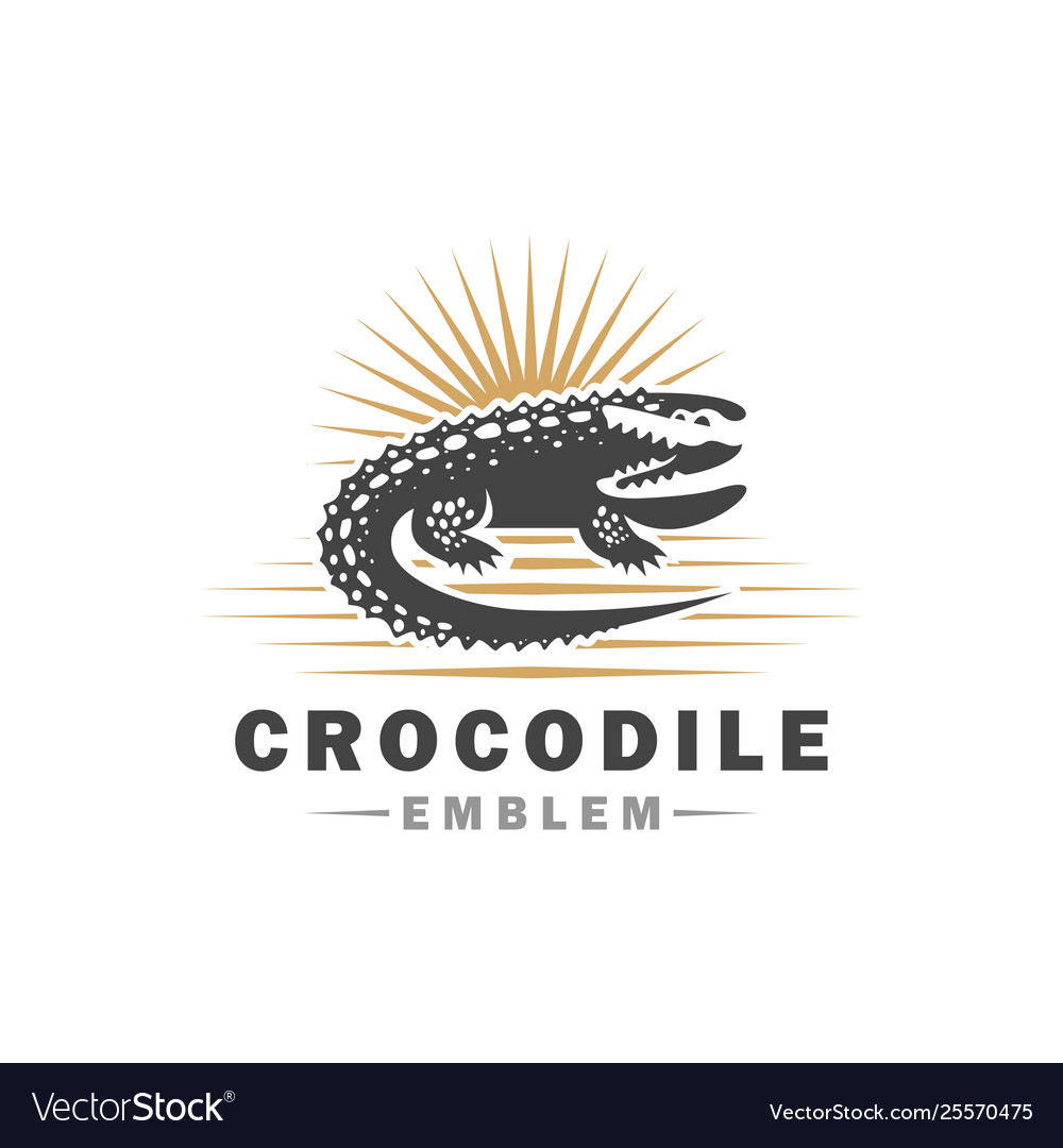 Detail Crocodile Logo Vector Nomer 47