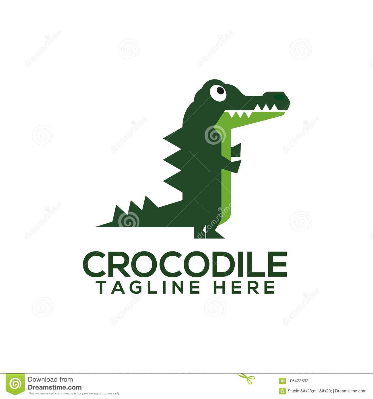 Detail Crocodile Logo Vector Nomer 52