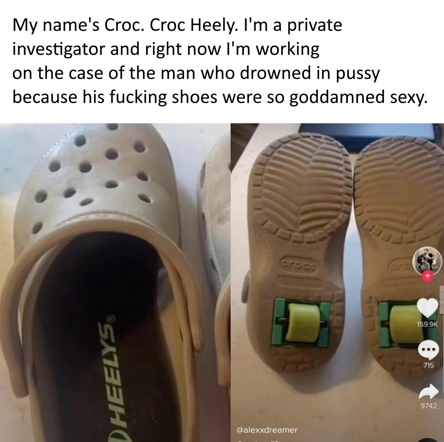 Detail Crocodile Shoes Meme Nomer 41