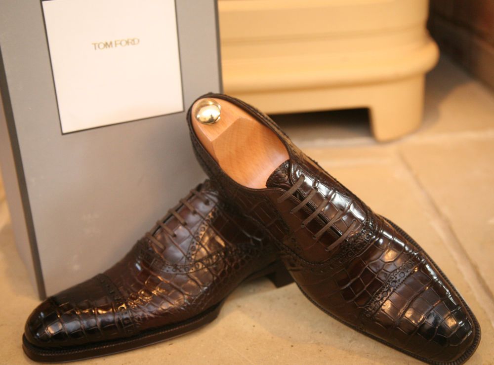 Detail Crocodile Tom Ford Shoes Nomer 3