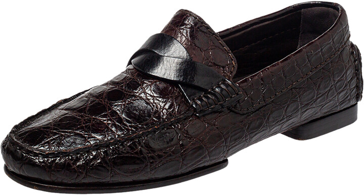Detail Crocodile Tom Ford Shoes Nomer 48