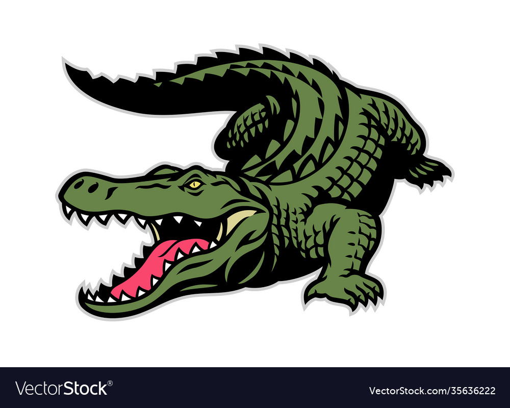 Crocodile Vector - KibrisPDR