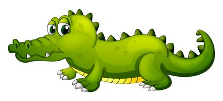 Detail Crocodile Vector Nomer 32