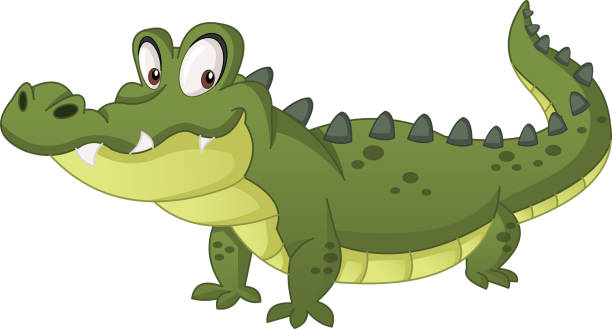 Detail Crocodile Vector Nomer 5