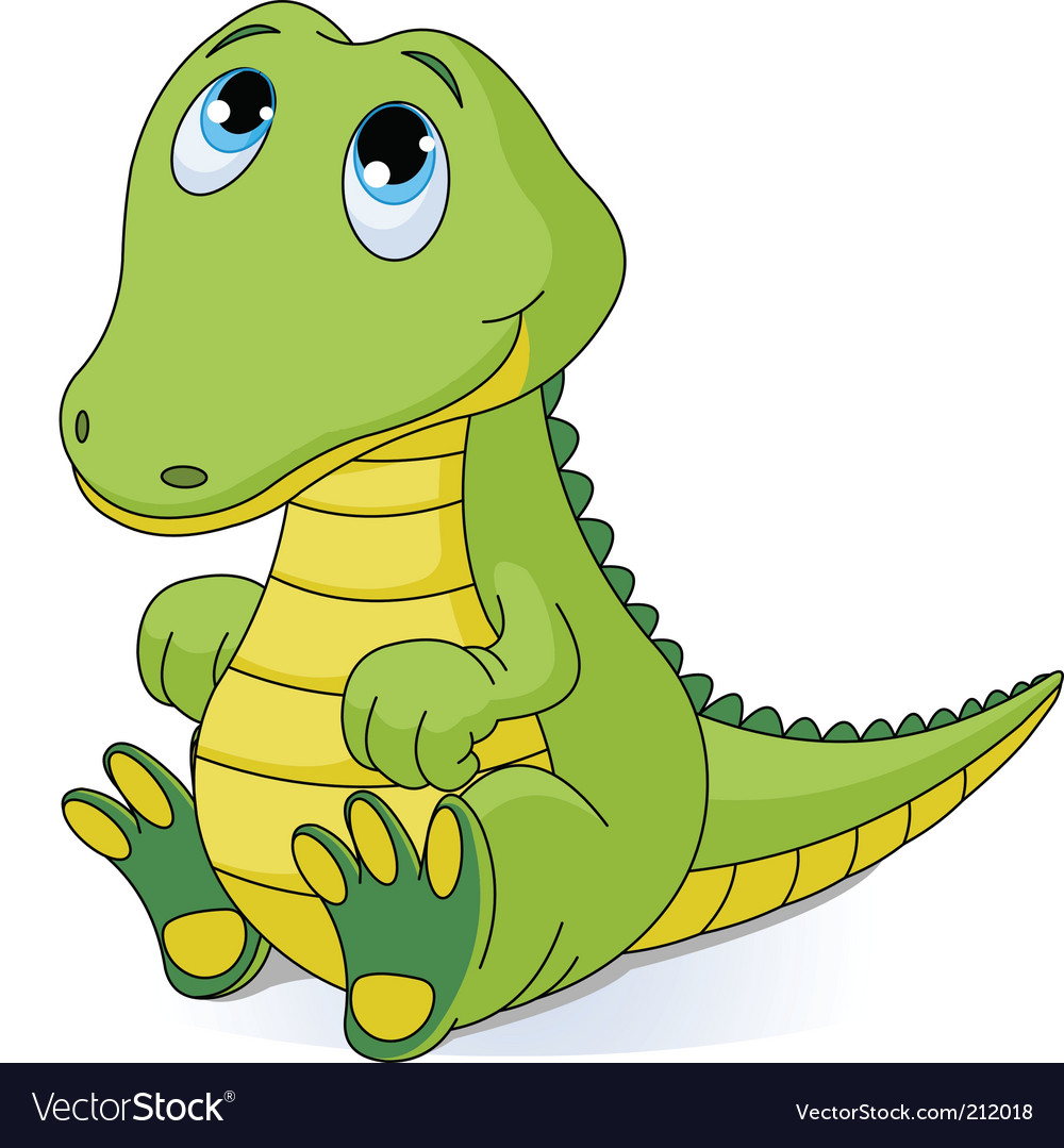 Detail Crocodile Vector Nomer 44